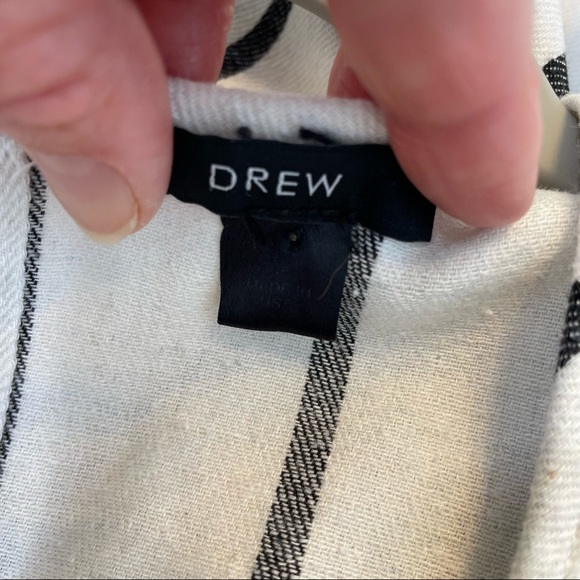 Anthropologie Drew Striped Wide Leg Cropped Jumpsuit Small - Picture 10 of 15